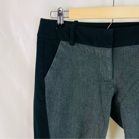 Sold Grey Stretch Pants | Black Taping | Size 6 (95% Cotton, 5% Spandex) - Picture 2 of 6
